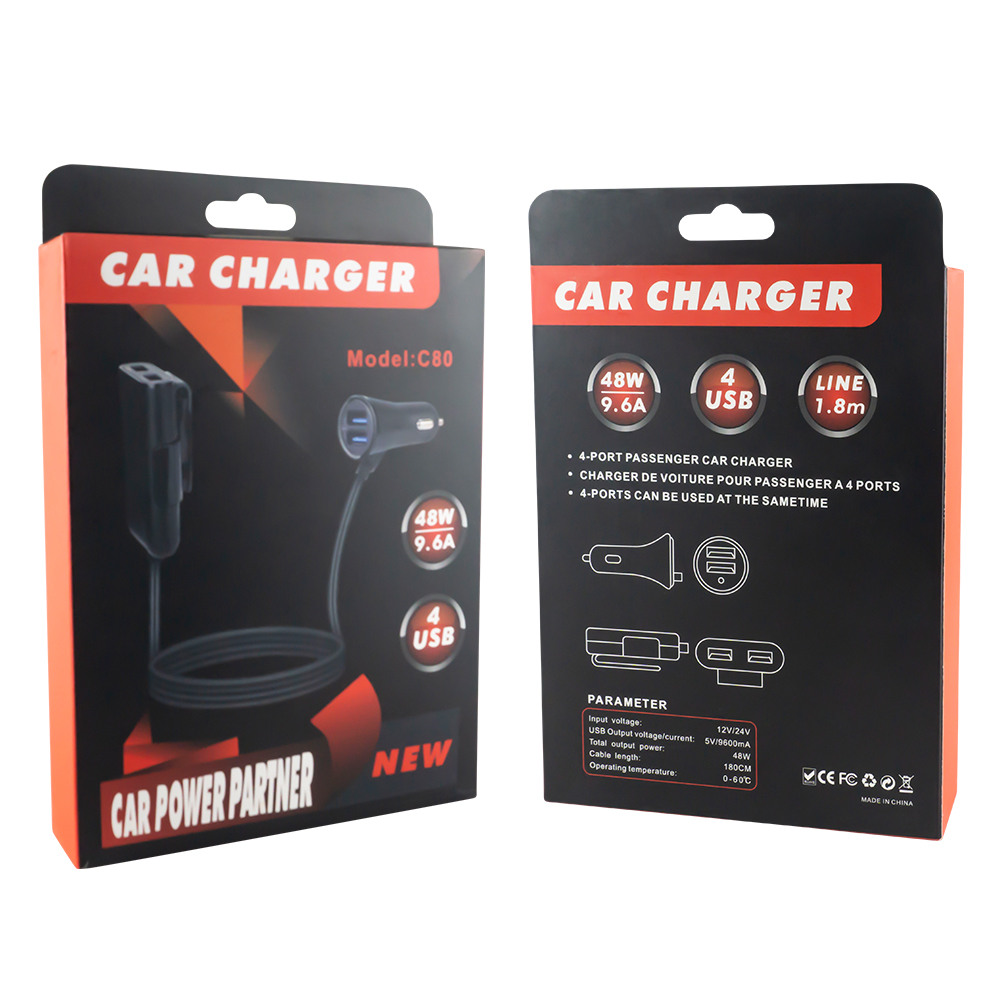 4USB car charging