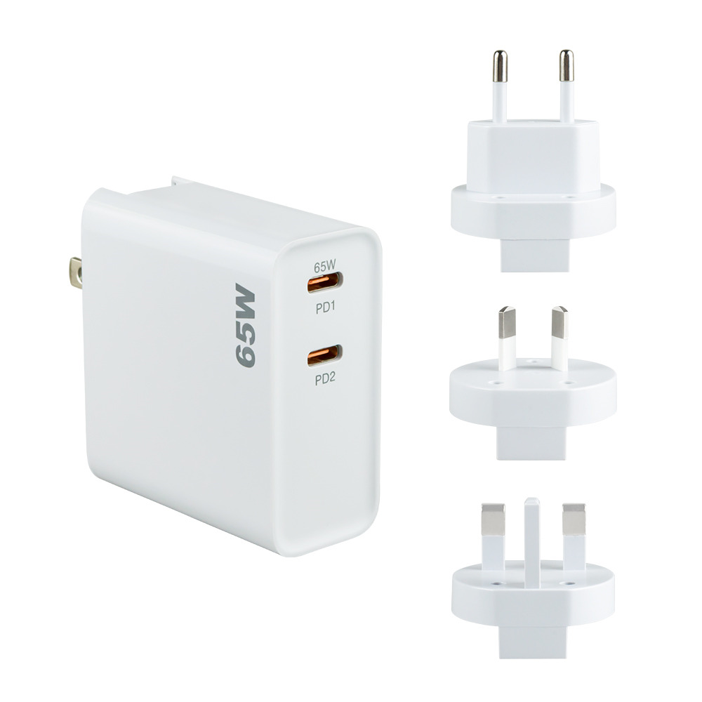 PD65W+PD20W双口充电器