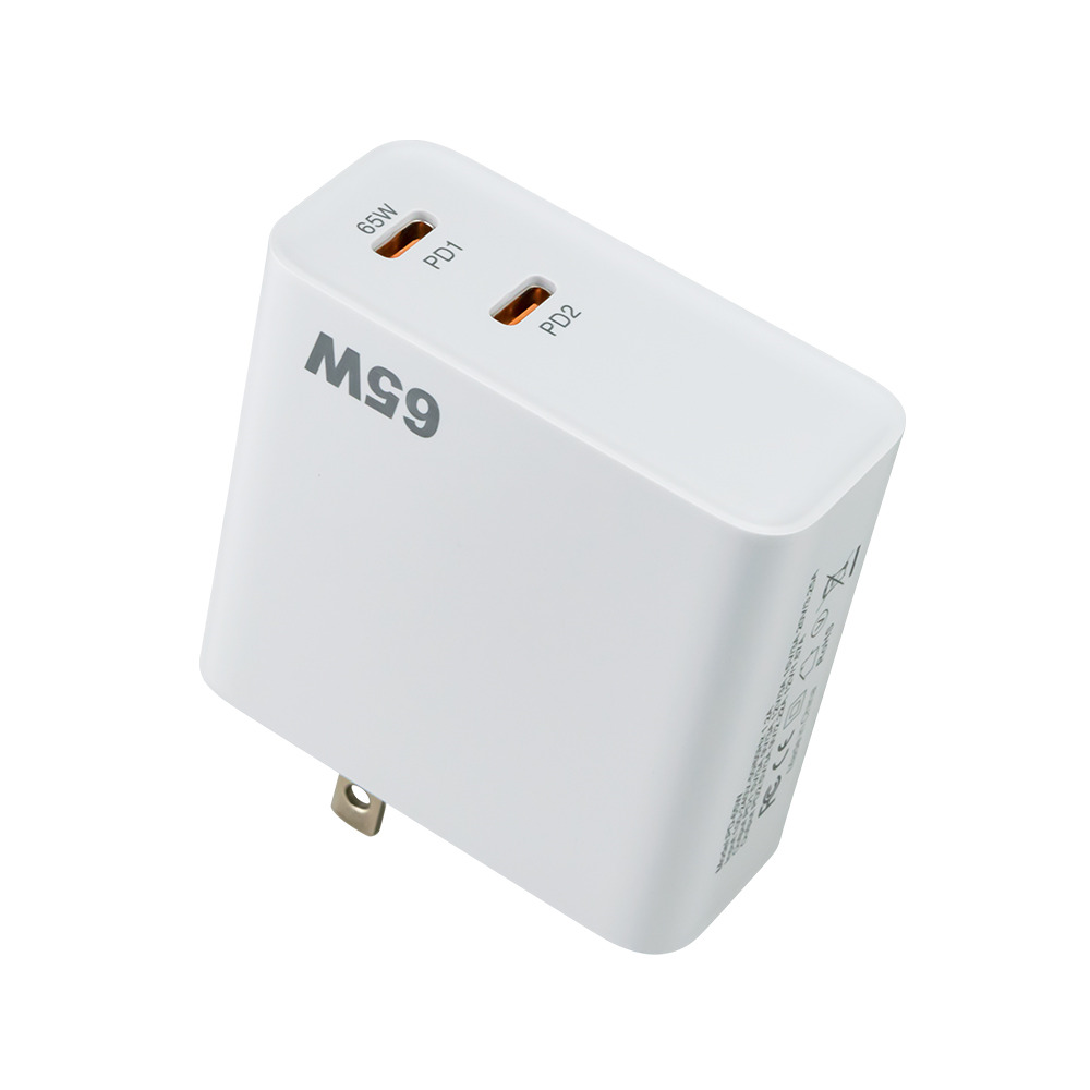 PD65W+PD20W双口充电器