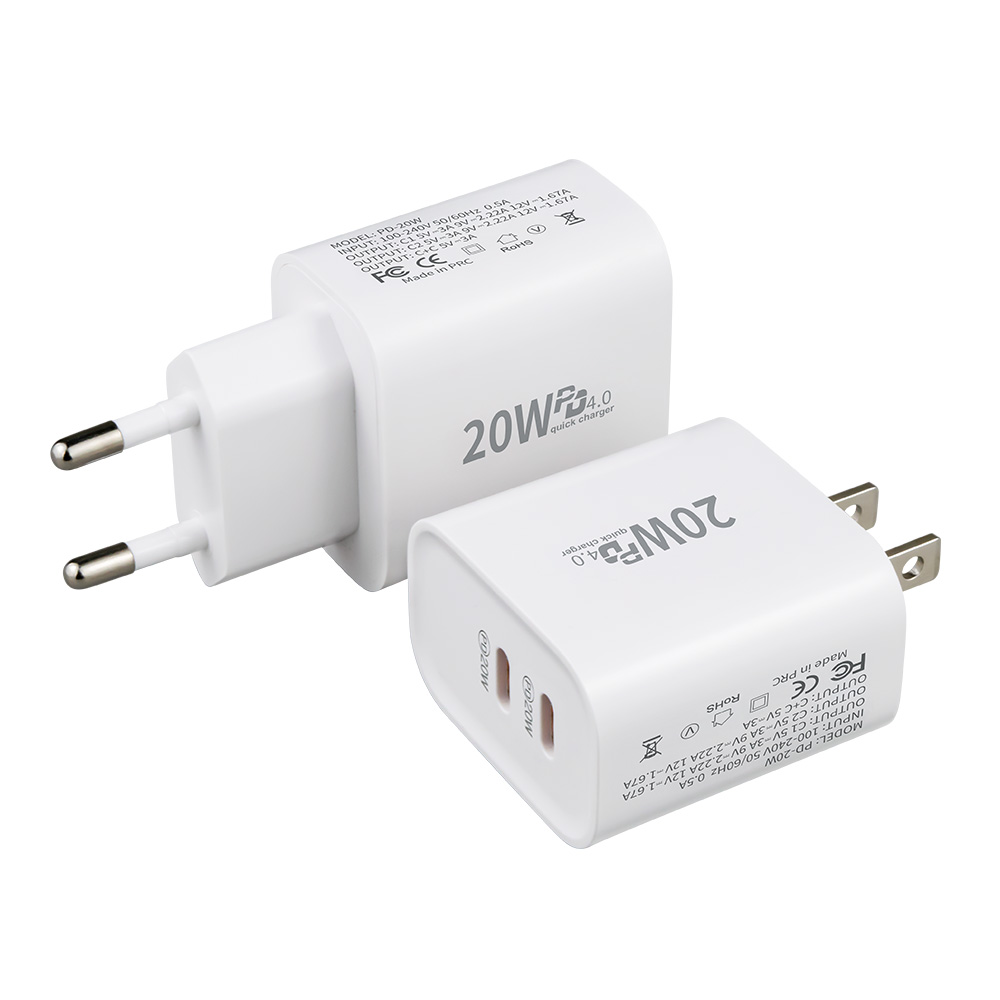 PD20W+20W 双口充电器