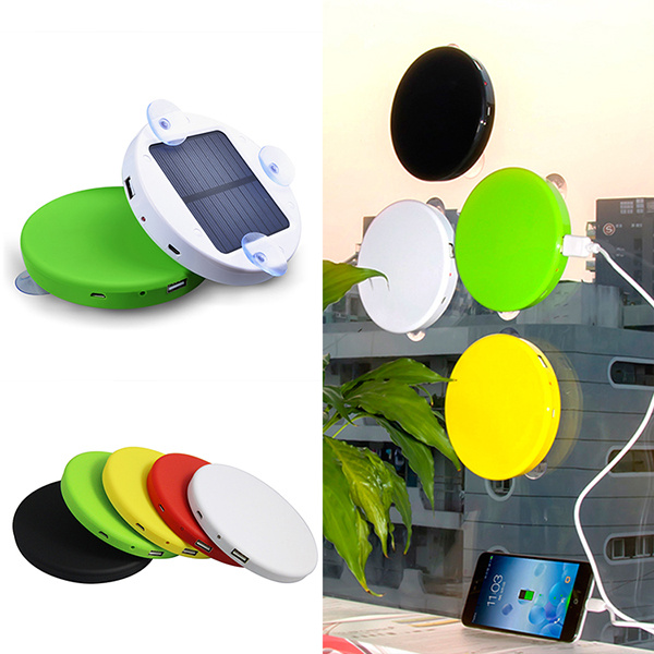 Circular solar charger