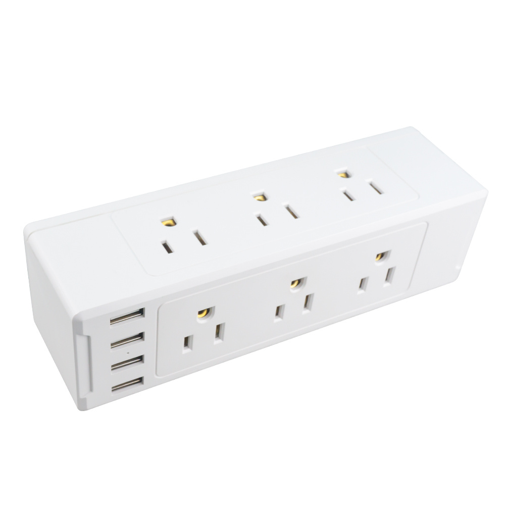 4USB + 9ac American Standard row plug