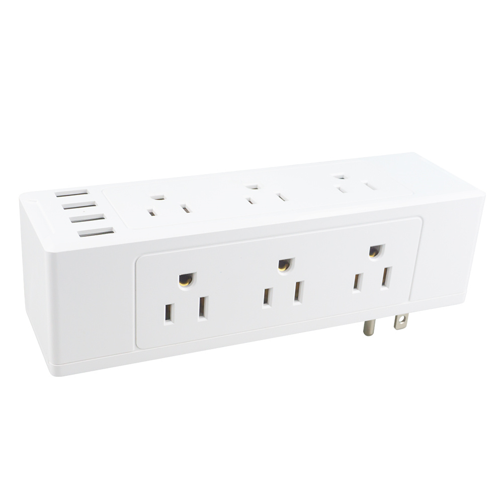 4USB + 9ac American Standard row plug