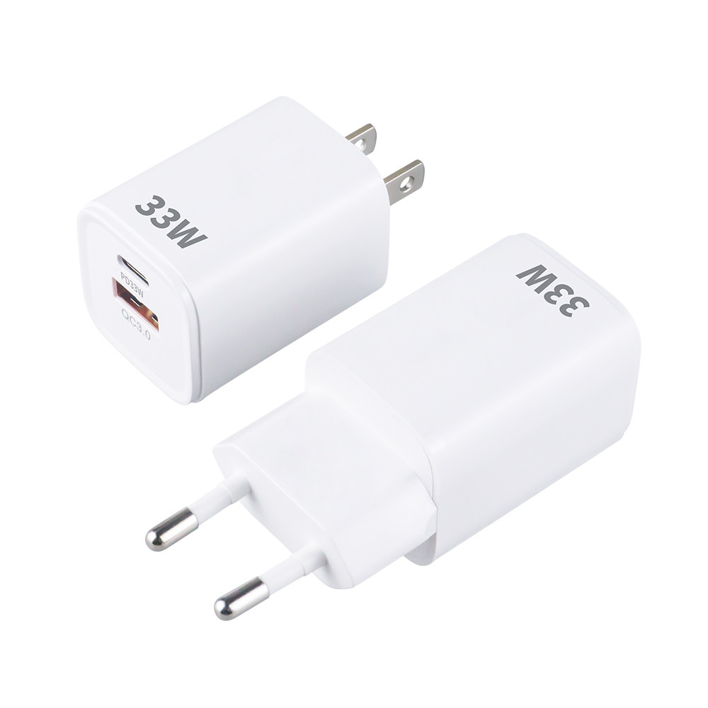Mini pd33w + qc3.0 charger