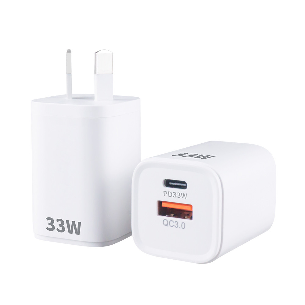 Mini pd33w + qc3.0 charger