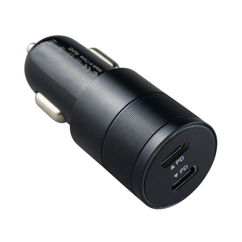 Dual PD 20W + 20W car charging