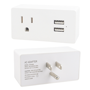 2usb + 2Ac American wall plug