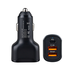 PD + 2usb car charging